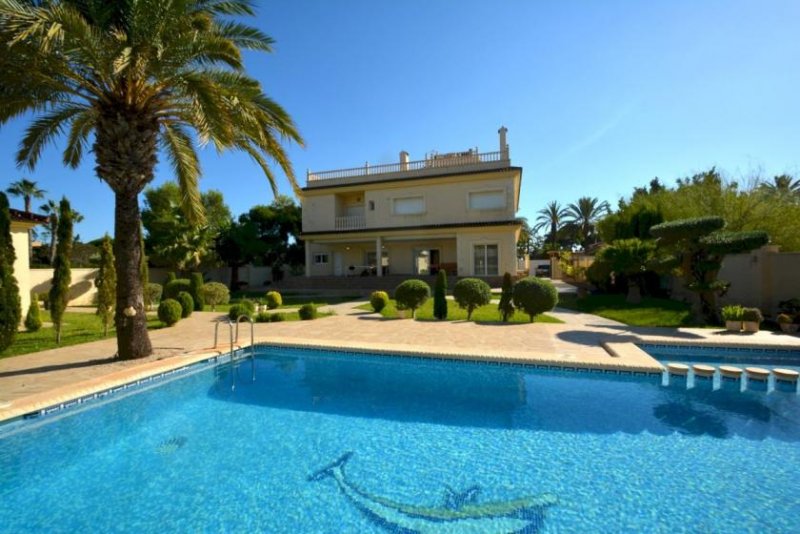 Orihuela costa Wunderschöne, großzügige und exklusive Villa in der besten Gegend von Cabo Roig, nur 150 m vom Strand Haus kaufen