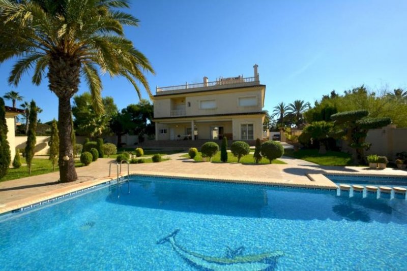Orihuela costa Wunderschöne, großzügige und exklusive Villa in der besten Gegend von Cabo Roig, nur 150 m vom Strand Haus kaufen