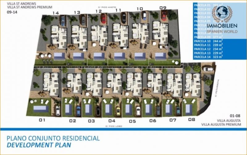 Orihuela / Urbanización Villa Martín Luxus Villa in Orihuela Costa Haus kaufen