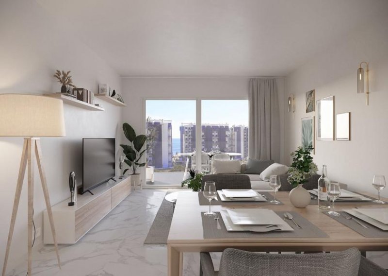 Punta Prima Appartements mit 3 Schlafzimmern, Klimaanlage, Fußbodenheizung in Bädern und Tiefgaragenstellplatz nur 400 m from Strand