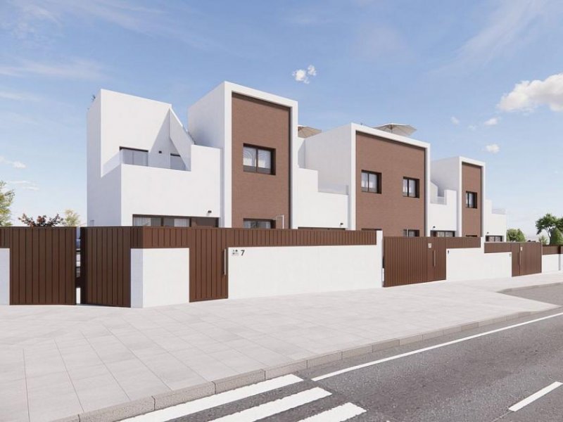 Pilar de la Horadada Kleine Neubau-Residenz: Nur 4 Stadthäuser in ruhiger Lage nahe Stadtmitte und Meer Haus kaufen