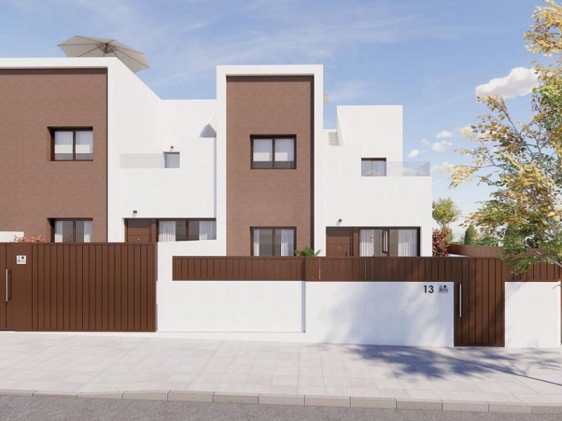 Pilar de la Horadada Kleine Neubau-Residenz: Nur 4 Stadthäuser in ruhiger Lage nahe Stadtmitte und Meer Haus kaufen