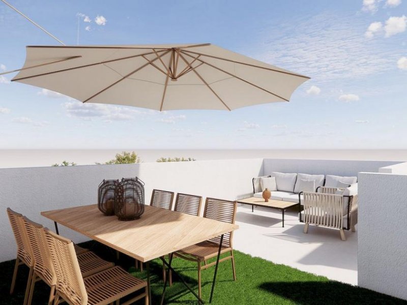 Pilar de la Horadada Kleine Neubau-Residenz: Nur 4 Stadthäuser in ruhiger Lage nahe Stadtmitte und Meer Haus kaufen