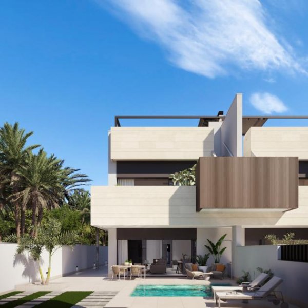 Pilar de la Horadada Luxuriöses Penthouse mit Pool auf dem Dach und toller Aussicht Wohnung kaufen
