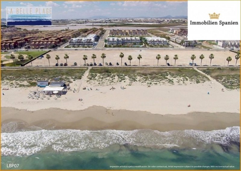 Pilar de la Horadada Neubauduplex+Bungalows in erster Strandlinie des Mittelmeeres Haus kaufen