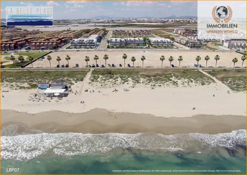 Pilar de la Horadada Neubauduplex+Bungalows in erster Strandlinie des Mittelmeeres Haus kaufen