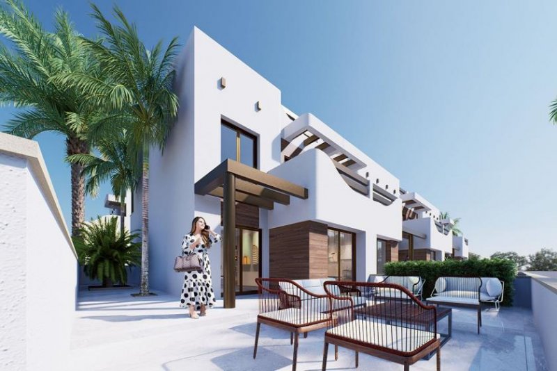 Torre de la Horadada Erdgeschoss-Wohnungen mit 2 Schlafzimmern, 2 Bädern, Tiefgaragenstellplatz und Gemeinschaftspool nur 200 m vom Strand Wohnung