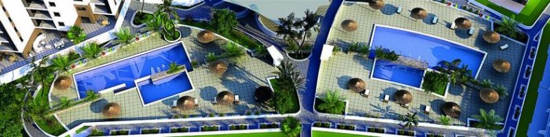 Mil Palmeras Appartements mit 3 Schlafzimmern und 2 Bädern in abgeschlossener Anlage mit Gemeinschaftspools nur 600 m vom Strand Wohnung