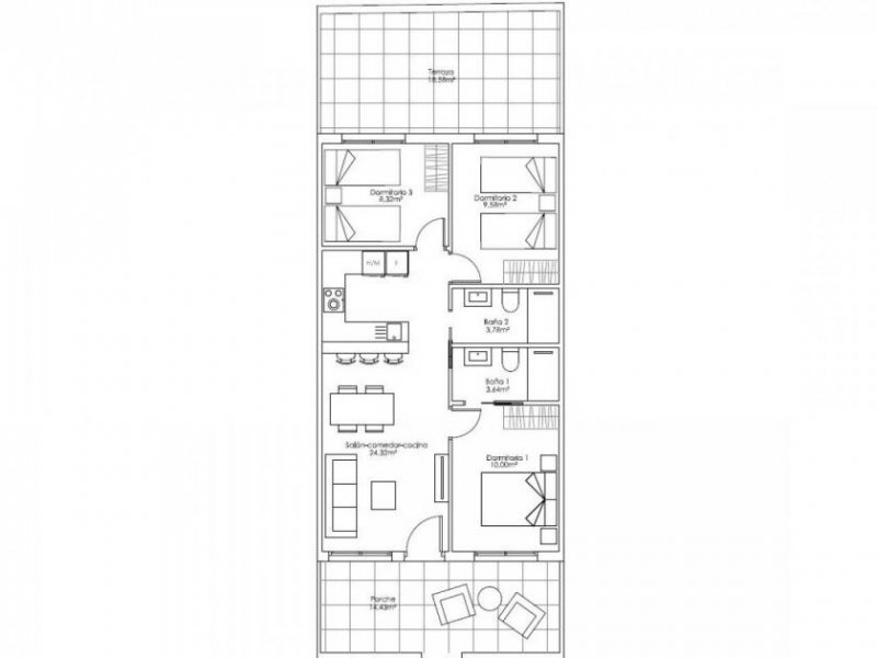 Pilar de la Horadada Einzigartige Neubau-Anlage mit 16 Apartments und traumhaften Gemeinschaftsbereichen Wohnung kaufen