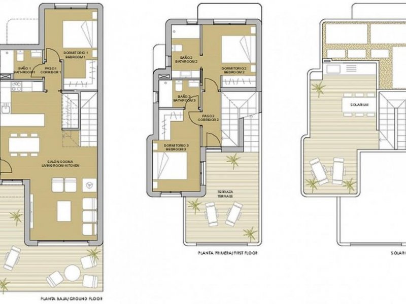 Pilar de la Horadada Exklusiv: Nur 7 moderne Neubau-Villen Frontlinie Lo Romero Golf Resort Haus kaufen