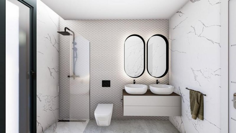 Pilar de la Horadada Reihenhäuser mit 3 Schlafzimmern, 3 Bädern, Dachterrasse, Kfz-Stellplatz und Privatpool Haus kaufen