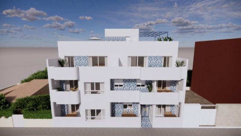 Torre de la Horadada Strandapartment 100 Meter vom Meer entfernt Wohnung kaufen