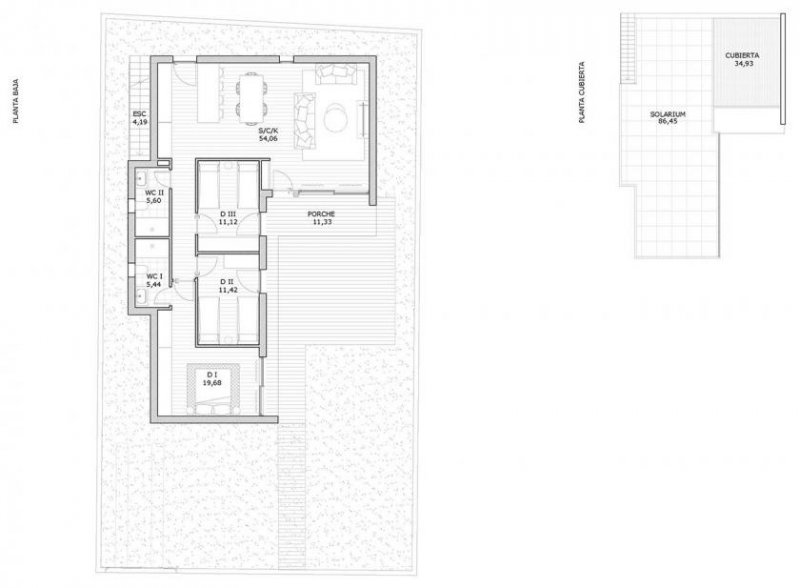 San Miguel de Salinas Villen mit 3 Schlafzimmern, 2 Bädern, Dachterrasse, Vorinstallation Klimaanlage, Kfz-Stellplatz und optionalem Privatpool Haus