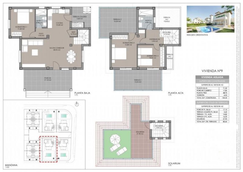 El Pinet Neubau-Chalet unweit vom Strand, noch 2 Häuser verfügbar Haus kaufen