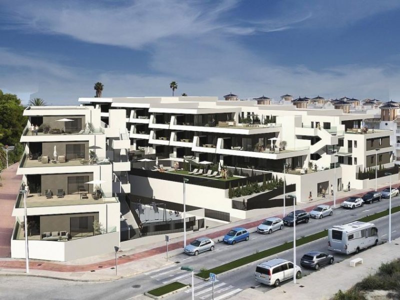 La Marina Moderner Wohnkomplex Neubau-Penthouse möbliert - 800 m zum El Pinet Strand Wohnung kaufen