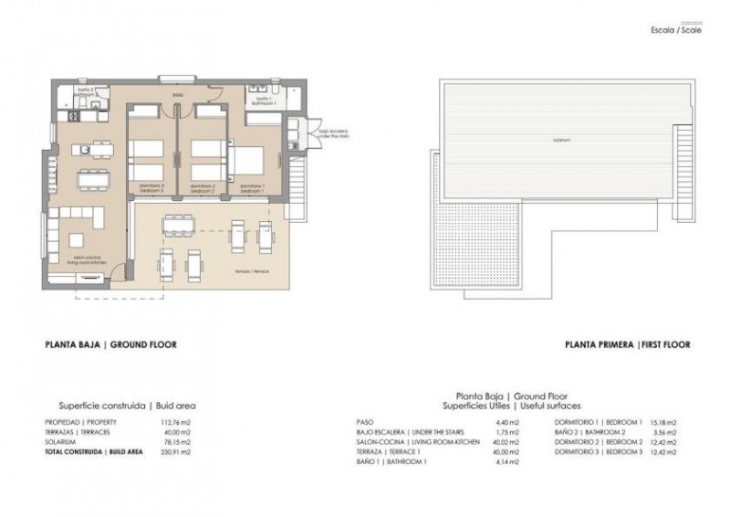 Entrenaranjos Exklusive Villen mit 3 Schlafzimmern, 2 Bädern, Dachterrasse und Privatpool in einer sehr schönen Golfanlage Haus kaufen