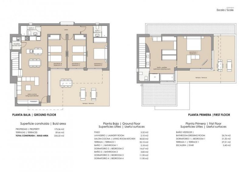 Entrenaranjos Exklusive Villen mit 4 Schlafzimmern, 3 Bädern, Dachterrasse und Privatpool in einer sehr schönen Golfanlage Haus kaufen