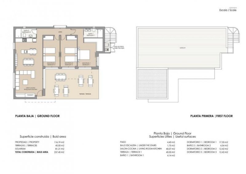 Entrenaranjos Exklusive Villen mit 3 Schlafzimmern, 2 Bädern, Dachterrasse und Privatpool in einer sehr schönen Golfanlage Haus kaufen