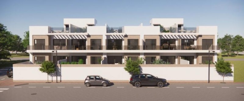 Entrenaranjos Obergeschoss-Wohnungen mit 2 Schlafzimmern, 2 Bädern, Dachterrasse, Vorinstallation Klimaanlage, Fußbodenheizung in Bädern