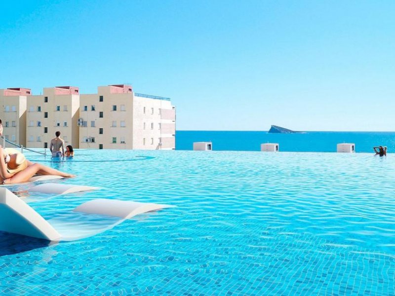 Benidorm Moderner Skyscraper - Luxus-Apartments nur 50 m vom Poniente Strand Wohnung kaufen