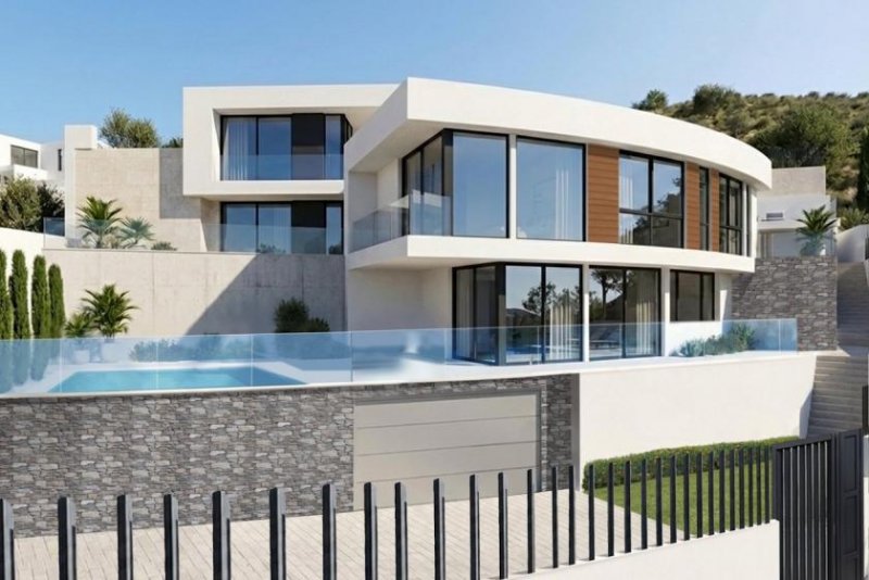 Benidorm Luxusvillen mit 3 Schlafzimmern, 2-3 Bädern, Klimaanlage, Fußbodenheizung und Privatpool in einer der begehrtesten Gegenden