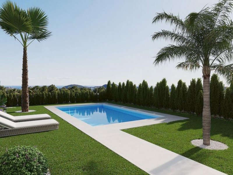 Benidorm Atemberaubende Neubau-Villen in exklusiver Urbanisation Sierra Cortina Haus kaufen