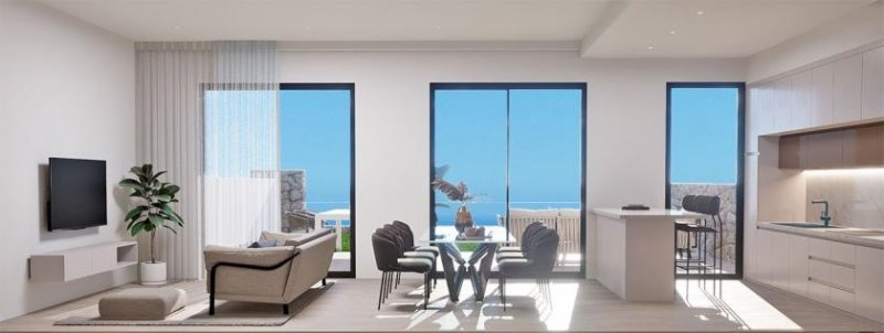 Finestrat Erdgeschoss-Wohnungen mit 3 Schlafzimmern, 2 Bädern, großer Terrasse, Gemeinschaftspool und Meerblick Wohnung kaufen