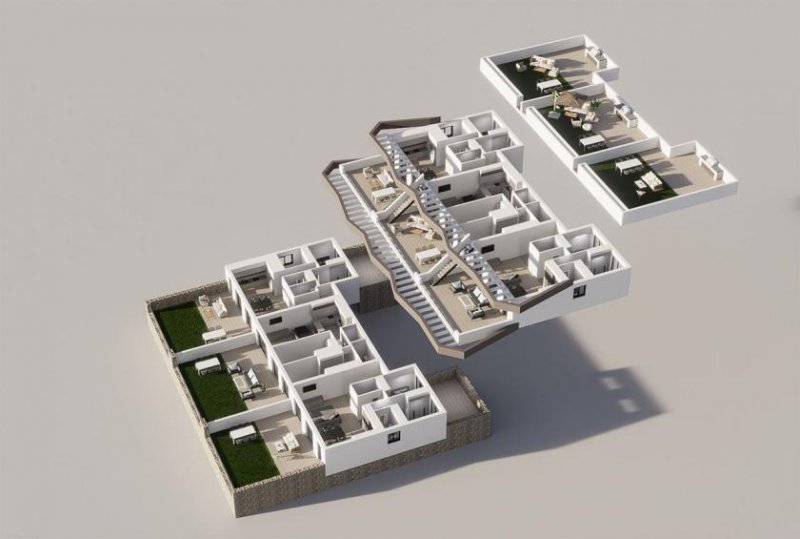 Finestrat Erdgeschoss-Wohnungen mit 2 Schlafzimmern, 2 Bädern, großer Terrasse, Gemeinschaftspool und Meerblick Wohnung kaufen