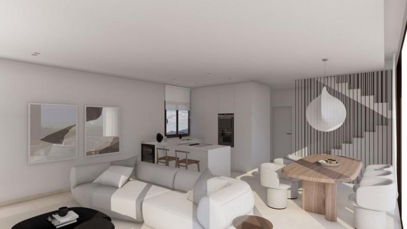 Finestrat Exklusive Villen mit 3 Schlafzimmern, 3 Bädern, Gäste-WC, Privatpool und Dachterrasse mit Meerblick in wunderschöner Umgebung