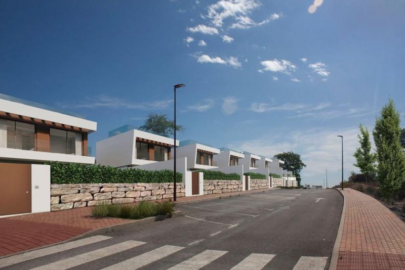 Finestrat Exklusive Villen mit 3 Schlafzimmern, 3 Bädern, Gäste-WC, Privatpool und Dachterrasse mit Meerblick in wunderschöner Umgebung