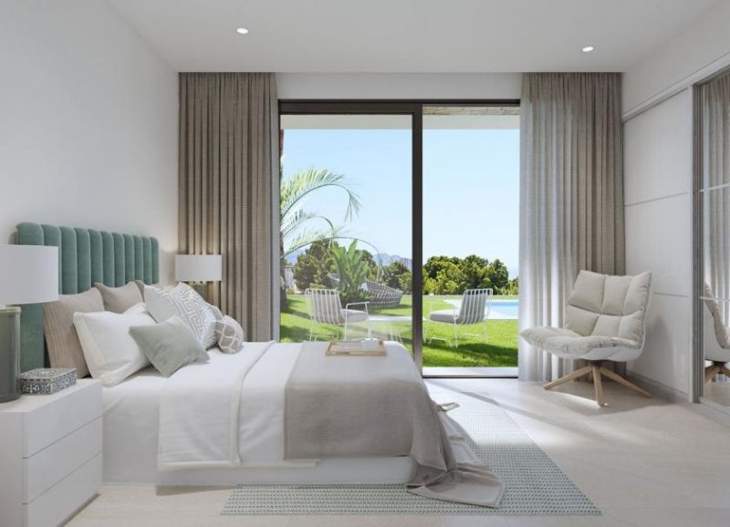 Finestrat Exlusive Villen mit 3 Schlafzimmern, 3 Bädern, Keller, Garage, Meerblick und Privatpool Haus kaufen