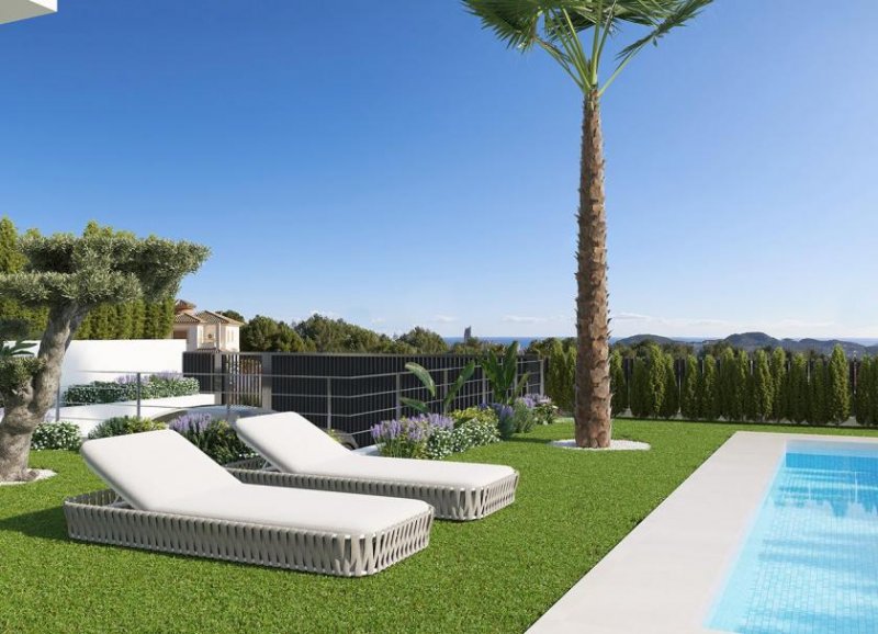 Finestrat Exlusive Villen mit 3 Schlafzimmern, 3 Bädern, Meerblick und Privatpool Haus kaufen