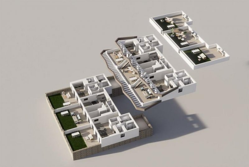 Finestrat Obergeschoss-Wohnungen mit 2 Schlafzimmern, 2 Bädern, Dachterrasse, Gemeinschaftspool und Meerblick Wohnung kaufen