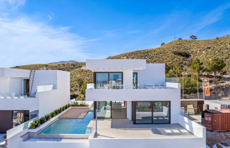 Finestrat Schöne Villa in einem privaten Wohngebiet Haus kaufen