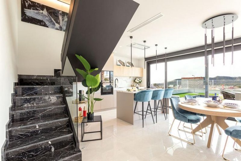 Finestrat Sehr schöne und moderne 4-Zimmer-Villen mit Privatpool und Meerblick Haus kaufen