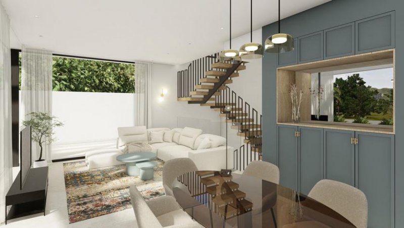 Polop Fantastische und großzügige Villen mit 4 Schlafzimmern, 4 Bädern, Gäste-WC, Garage, Privatpool und Meerblick Haus kaufen