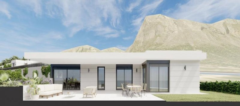 Polop Villen mit 3 Schlafzimmern, 2 Bädern, Klimaanlage, Gemeinschaftspool, Dachterrasse und Garage Haus kaufen