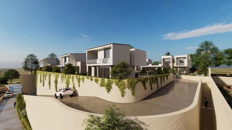 La Nucía Villen mit 3 Schlafzimmern, 3 Bädern, Klimaanlage, Einbauküchen mit Elektrogeräten, Meerblick, Privatpool und Kfz-Stellplatz