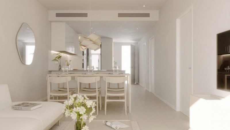 La Nucia Penthouse-Wohnungen mit 2 Schlafzimmern, 2 Bädern, Dachterrasse, Klimaanlage, Tiefgaragenstellplatz und Gemeinschaftspool