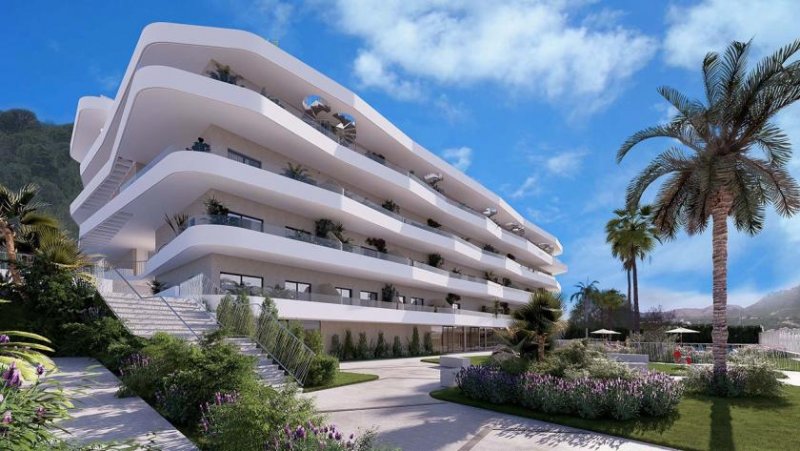 La Nucia Penthouse-Wohnungen mit 2 Schlafzimmern, 2 Bädern, Dachterrasse, Klimaanlage, Tiefgaragenstellplatz und Gemeinschaftspool
