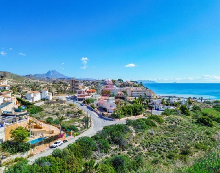 El Campello Mediterrane Villa mit Meerblick in Strandnähe Haus kaufen