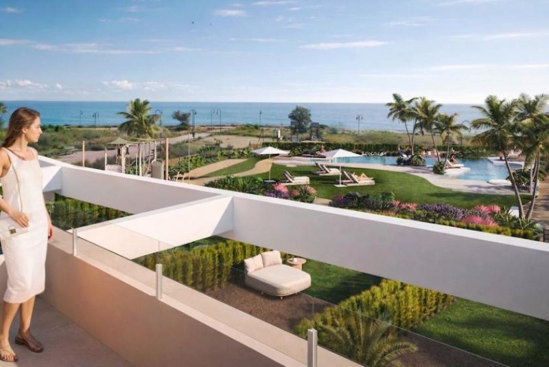 El Campello Reihenhäuser mit 3 Schlafzimmern, 2 Bädern, Gäste-WC, Keller/Garage, Meerblick und Gemeinschaftspool in exkusiver Anlage am