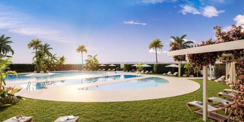 Villajoyosa Appartements mit 3 Schlafzimmern, 2 Bädern, Klimaanlage, Fußbodenheizung in Bädern, Tiefgaragenstellplatz und nur 300 m vom