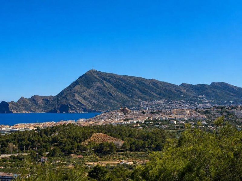 Altea Außergewöhnliche Luxusvilla mit Panoramablick in hervorragender Lage in der Nähe des Golfplatzes von Altea Haus kaufen