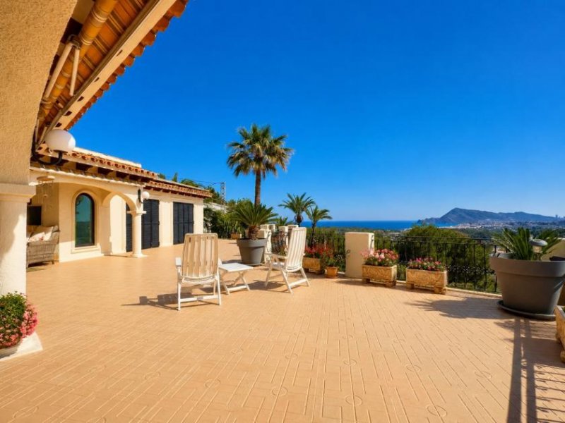 Altea Außergewöhnliche Luxusvilla mit Panoramablick in hervorragender Lage in der Nähe des Golfplatzes von Altea Haus kaufen