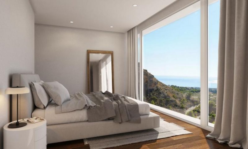 Altea Luxuriöse geräumige Neubauvilla mit tollem Ausblick in sicherer, geschlossener Urbanisation Haus kaufen