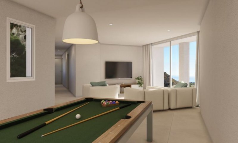 Altea Luxuriöse geräumige Neubauvilla mit tollem Ausblick in sicherer, geschlossener Urbanisation Haus kaufen