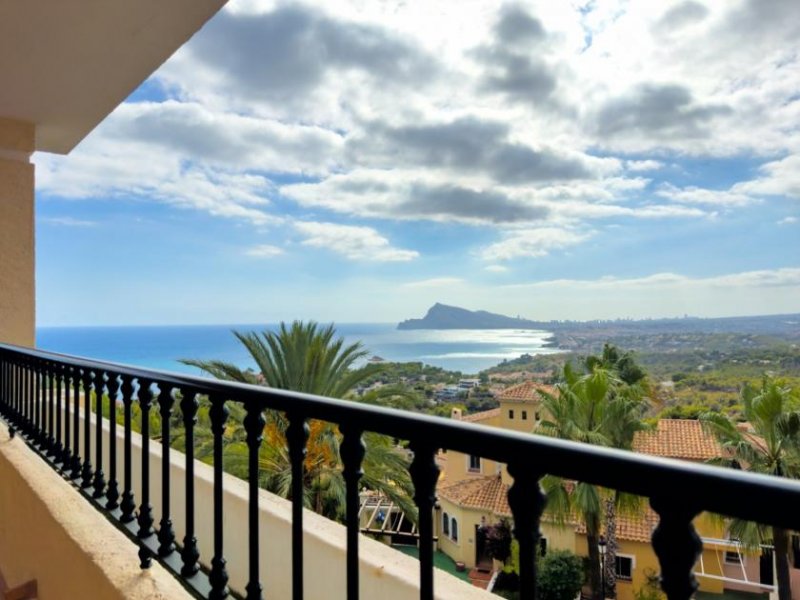 Altea Wohnung mit großer Terrasse und Meerblick in Altea Hills Wohnung kaufen