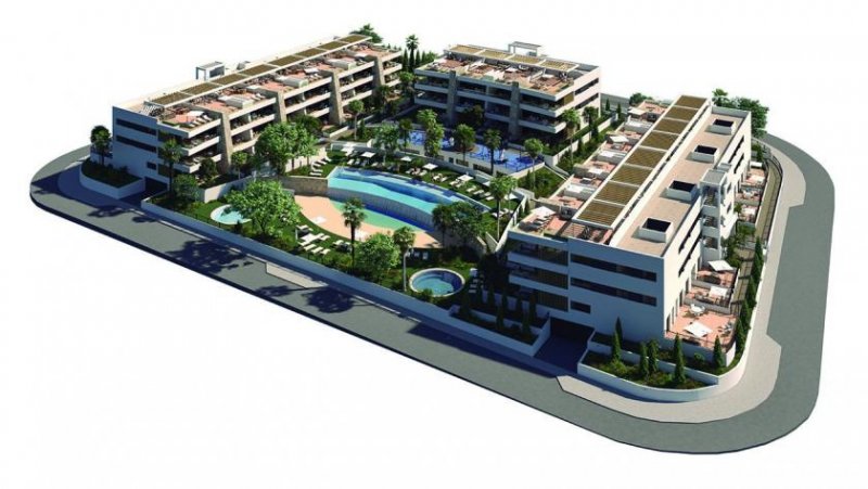 Aspelhorn Appartements mit 2 Schlafzimmern, 2 Bädern, Klimaanlage, Tiefgaragenstellplatz und Gemeinschaftspool in wunderschöner Wohnung