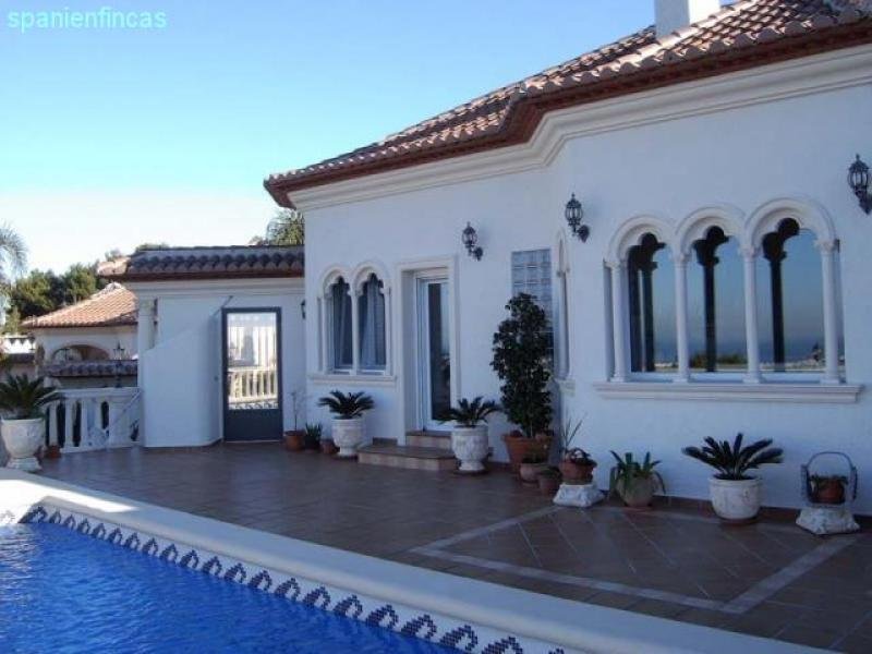 Denia - Montgó - www.spanienfincas.com - Traumvilla im maurischem Stil mit phantastischem Meerblick Haus kaufen